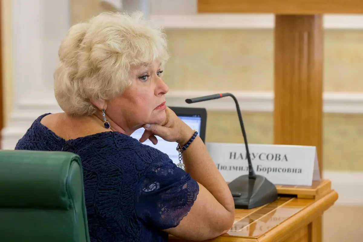 Lyudmila Narusova. Photo: the Federation Council