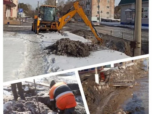 Внеплановая очистка ливневой канализации в Ачинске (Красноярский край). Фото: Администрация города Ачинска