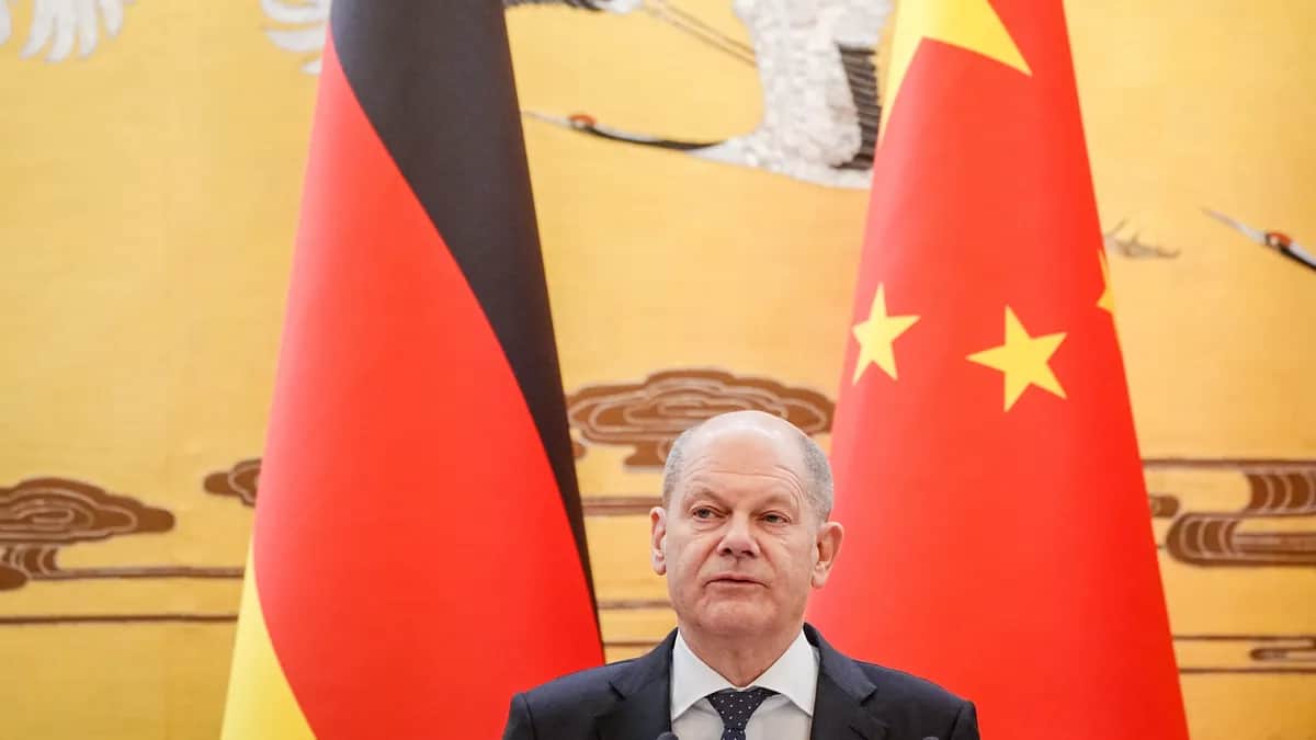 Олаф Шольц, канцлер Германии. Фото: Kay Nietfeld/Getty Images