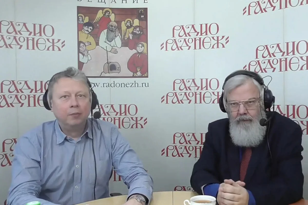 Николай Бульчук и Владимир Лавров. Фото: скриншот эфира Радонеж ТВ / YouTube