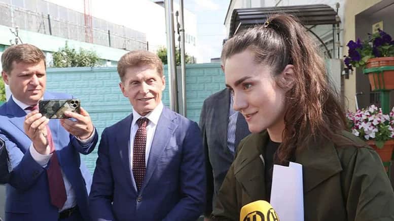 Sofia Sapega. Video screenshot