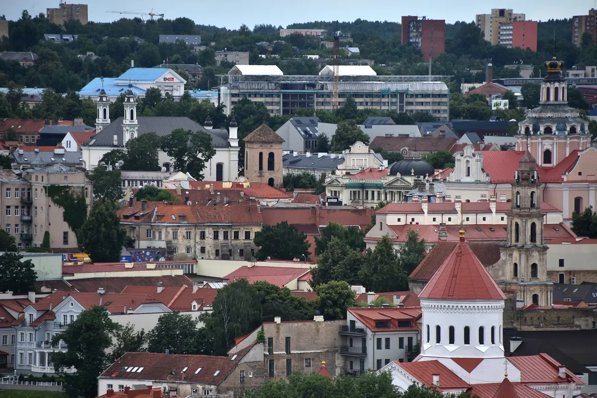 Вильнюс. Фото: Василий Максимов, специально для «Новой газеты. Европа»